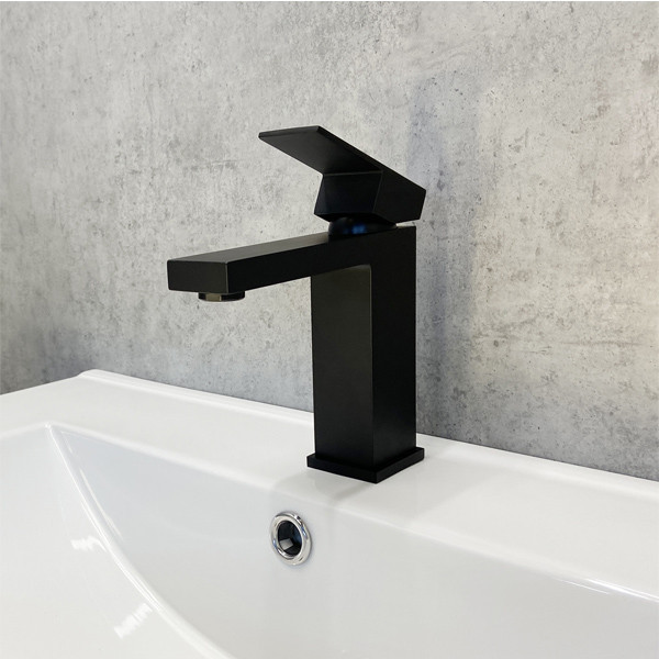 COMFORTY. Смеситель для раковины, картридж 35 мм, черный матовый, FC045A-CMT