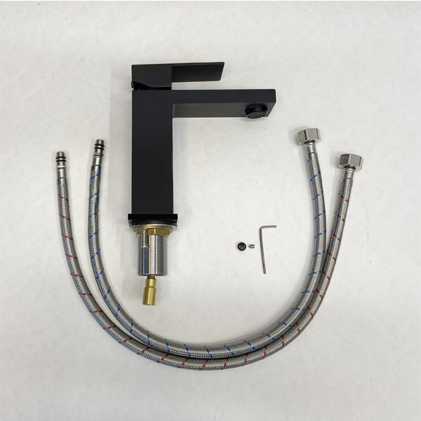 COMFORTY. Смеситель для раковины, картридж 35 мм, черный матовый, FC045A-CMT