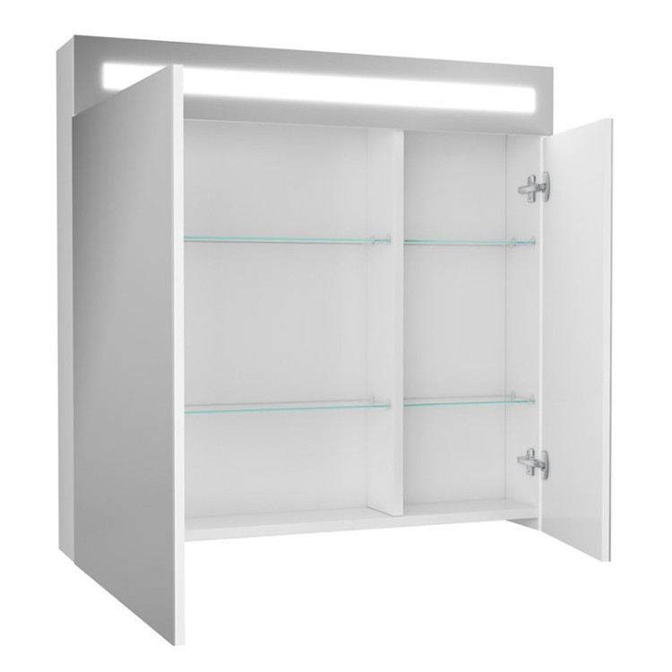 Зеркальный шкаф Owl 1975 Nyborg 80 с LED подсветкой