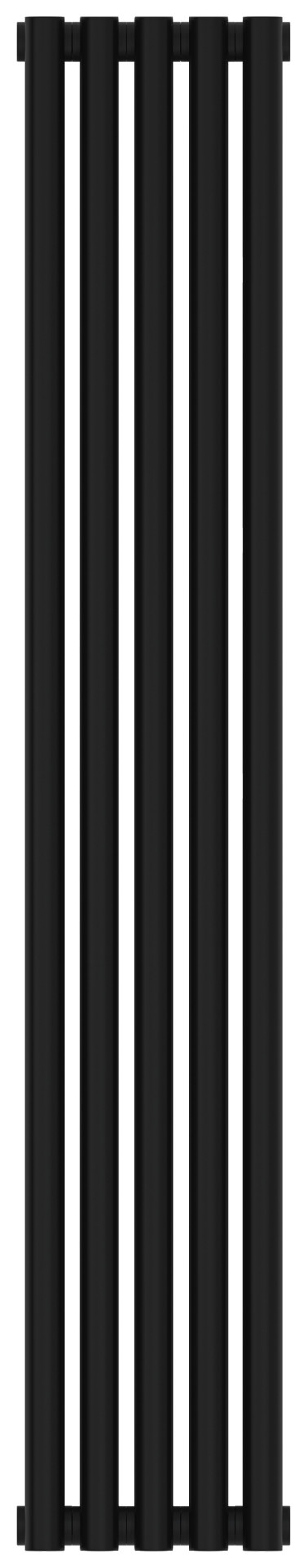 Отопительный радиатор Сунержа Эстет-00 1200х225 5 секций Матовый чёрный