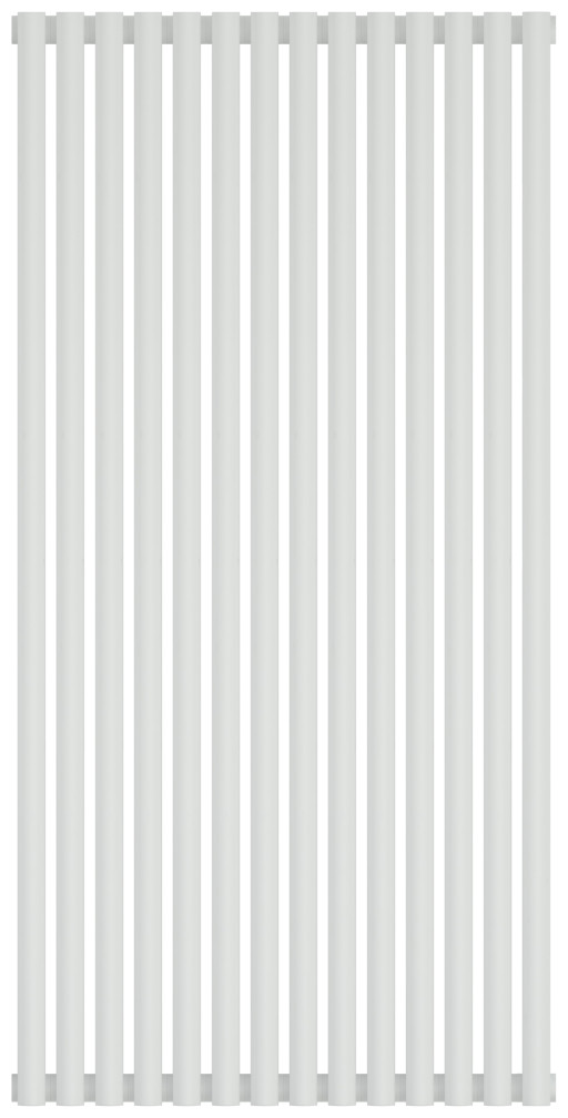 Отопительный радиатор Сунержа Эстет-00 1200х675 15 секций Матовый белый