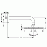 Верхний душ Hansgrohe Raindance S 18 27476000