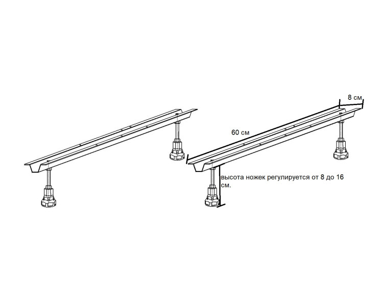 Опорная конструкция Aquatek для всех KAR-0000047