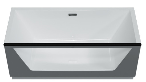 Ванна отдельностоящая 1Marka NEO 170*75 1 стекло (матовое серое)