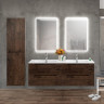 Керамическая раковина с двумя чашами 1210x460x170 BelBagno BB-8099-120-2