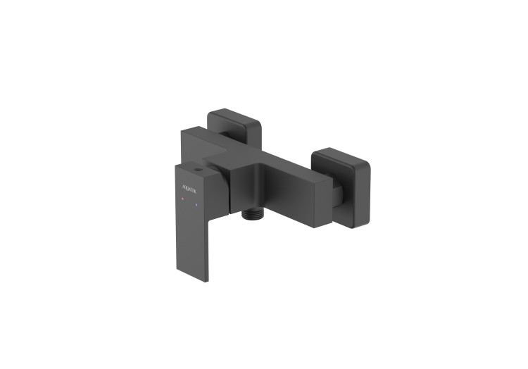 Смеситель для душа Aquatek, матовый черный AQ1660MB ЛИБРА