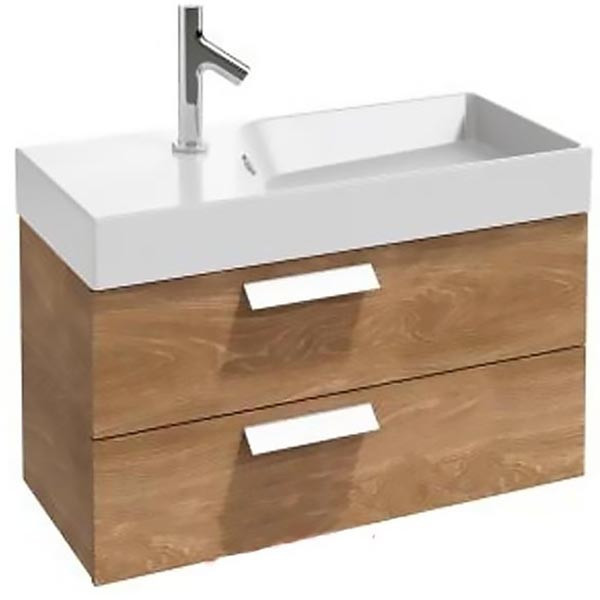 Тумба под раковину Jacob Delafon Rythmik 100 подвесная 2 ящика