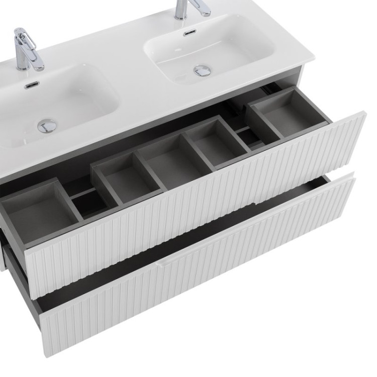 Керамическая раковина с двумя чашами Cezares CZR-8095-120-2