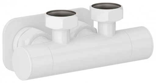 Вентиль 2х3/4&quot; Сунержа угловой скрытый-скрытый EU50 Белый