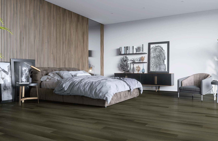 SPC-ламинат Home Expert Natural Дуб Ночной лес 2187-03 градиент