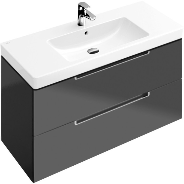 Тумба под раковину Villeroy&Boch Subway 2.0 100x42 подвесная