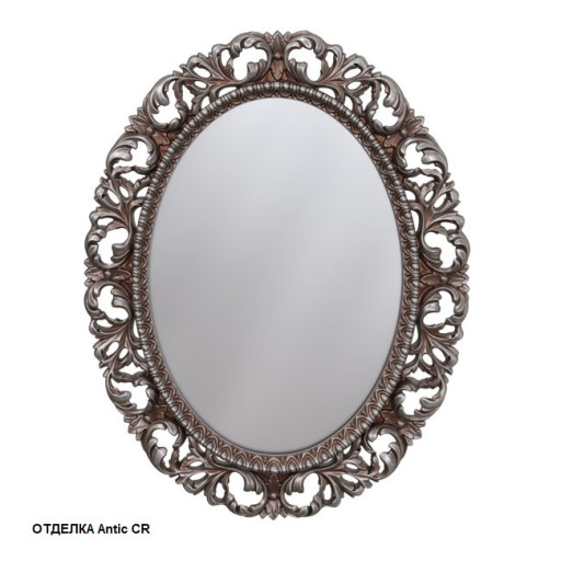 Зеркало 80х100 (античное серебро)