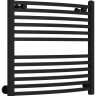 Полотенцесушитель водяной Сунержа Аркус 600х600 Матовый чёрный