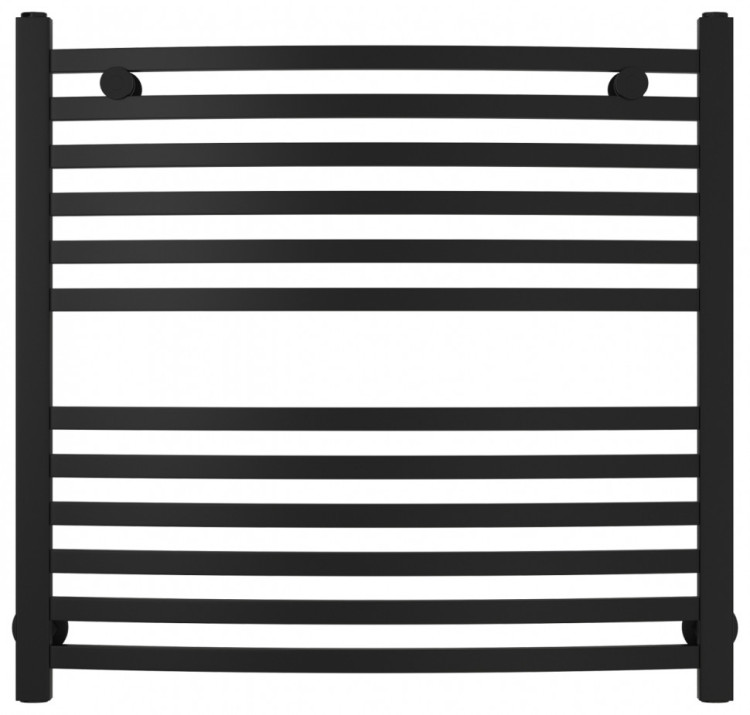 Полотенцесушитель водяной Сунержа Аркус 600х600 Матовый чёрный