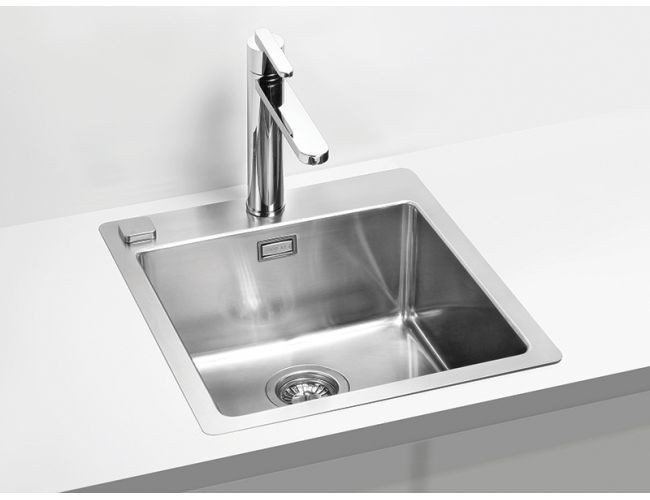 Мойка PURE 20 KMB-90 465X525 в комплекте с сифоном 1127252,