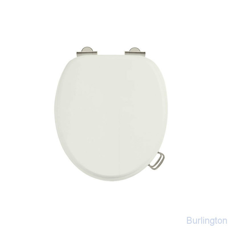 Сиденье на унитаз, цвет Песочный, ХРОМ