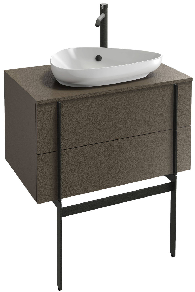 Тумба 80 см для раковины-чаши, белый Jacob Delafon NOUVELLE VAGUE EB3039-N18