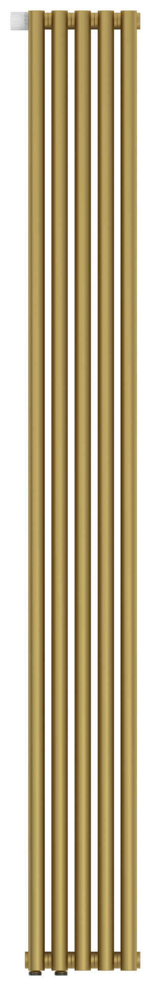 Отопительный радиатор Сунержа Эстет-0 EU50 левый 1800х225 5 секций Матовое золото