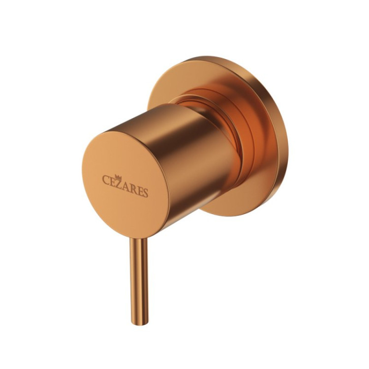 Встраиваемый однорычажный смеситель с тонкой ручкой Cezares LEAF-DIM-L-MM