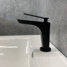 COMFORTY. Смеситель для раковины, картридж 35 мм, черный матовый, FC088A-CMT