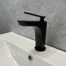 COMFORTY. Смеситель для раковины, картридж 35 мм, черный матовый, FC088A-CMT