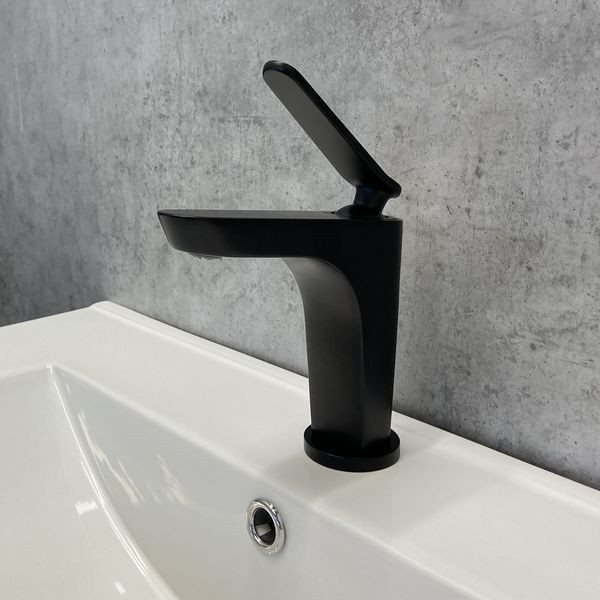 COMFORTY. Смеситель для раковины, картридж 35 мм, черный матовый, FC088A-CMT