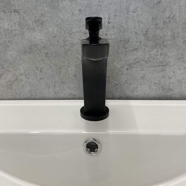 COMFORTY. Смеситель для раковины, картридж 35 мм, черный матовый, FC088A-CMT