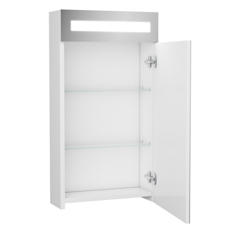 Зеркальный шкаф Owl 1975 Runn 40 с LED подсветкой