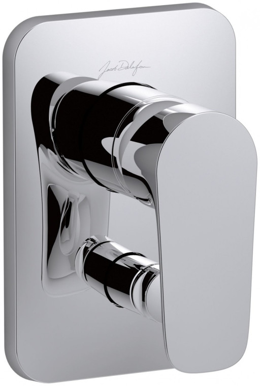 Встраиваемый смеситель с переключателем на 2 выхода, лицевая панель Aleo Jacob Delafon ALEO E98717-CP