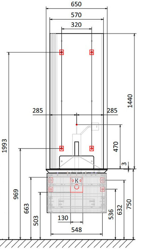 Strong 65, подвесной антрацит