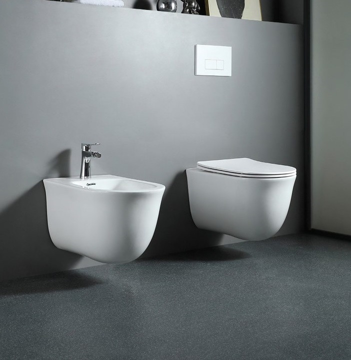 Биде подвесное Aquatek КЛАССИК AQ1160-00, 525*365*340 мм, цвет белый