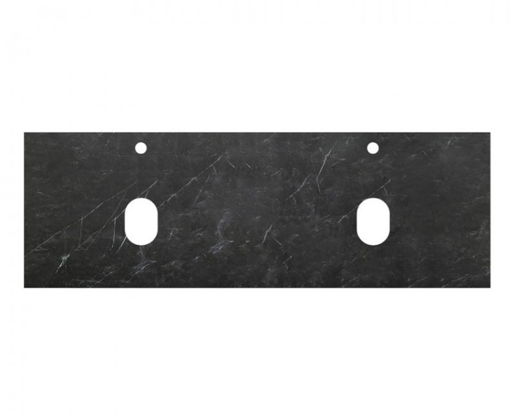 Керамическая раковина с двумя чашами 1210x460x170 BelBagno CZR-8099-120-2