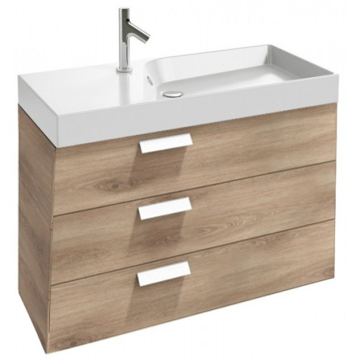 Тумба под раковину Jacob Delafon Rythmik 100 подвесная 3 ящика