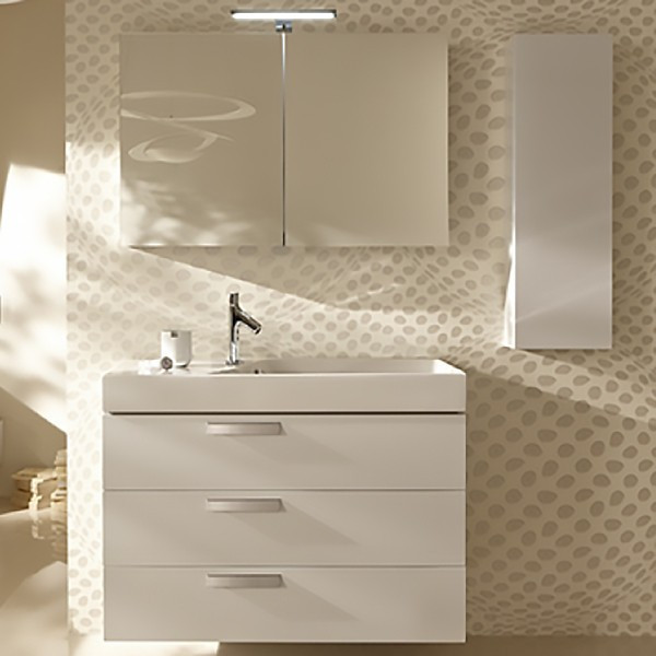 Тумба под раковину Jacob Delafon Rythmik 100 подвесная 3 ящика