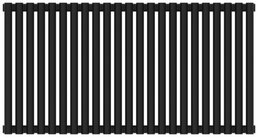 Отопительный радиатор Сунержа Эстет-11 500х1035 23 секции Матовый чёрный