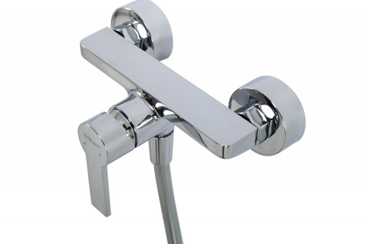 Смеситель для душа в комплекте с ручным душем, шлангом и держателем Cezares AURORA-ESDM-CRM