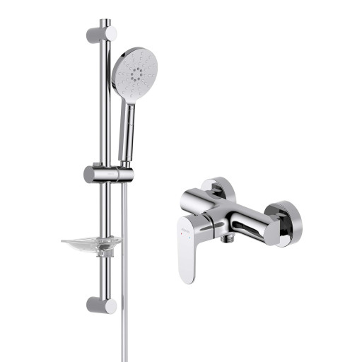 Душевой комплект наружного монтажа Aquatek ОБЕРОН AQ1232CR