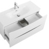 База под раковину подвесная с двумя выкатными ящиками BelBagno MARINO-CER-MINI-900-2C-SO-RG-P