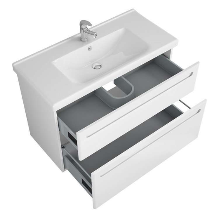 Тумба под раковину Owl 1975 Otalia 100 с 2 ящиками