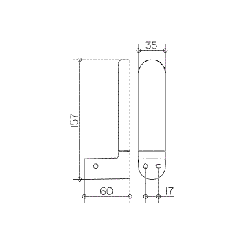 Держатель для туалетной бумаги Keuco Elegance New 11663 010000