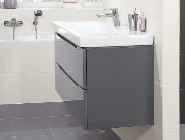 Тумба под раковину Villeroy&Boch Subway 2.0 100x52 подвесная