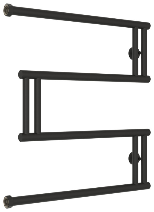 Полотенцесушитель водяной Сунержа High-Tech model &quot;M+&quot; 600х600 Тёмный титан муар