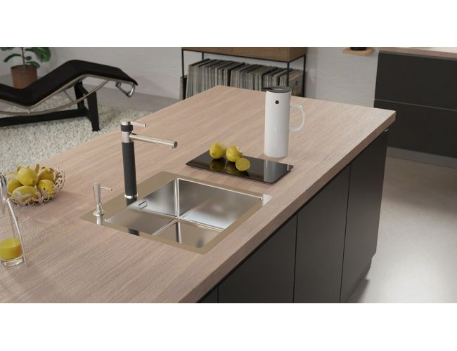 Мойка PURE 30 KMB-90 515X525 в компл. с сифоном 1127252,