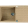 Мойка ALVEUS GRANITAL CADIT 40 BEIGE - G55 860 X 500 1X в комплекте с сифоном 1132823,