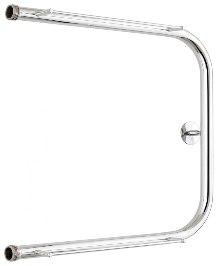 Полотенцесушитель водяной Стилье П-образный 2 полки 500х500 резьба-сгон 1
