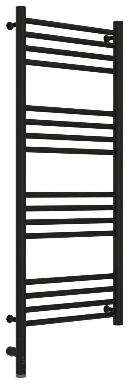 Полотенцесушитель электрический Сунержа Богема 3.0 прямая 1000х400 МЭМ левый Матовый чёрный