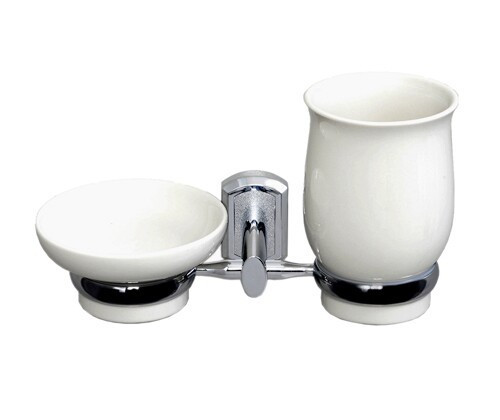 WasserKRAFT K-24126 Держатель стакана и мыльницы