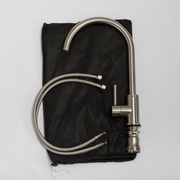 Смеситель для кухни, нержавеющая сталь Cezares BB-LAM03-IN