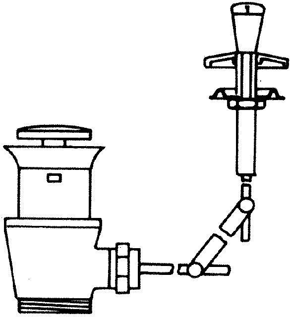 Донный клапан Jacob Delafon ОБЩАЯ КАТЕГОРИЯ E78225-CP