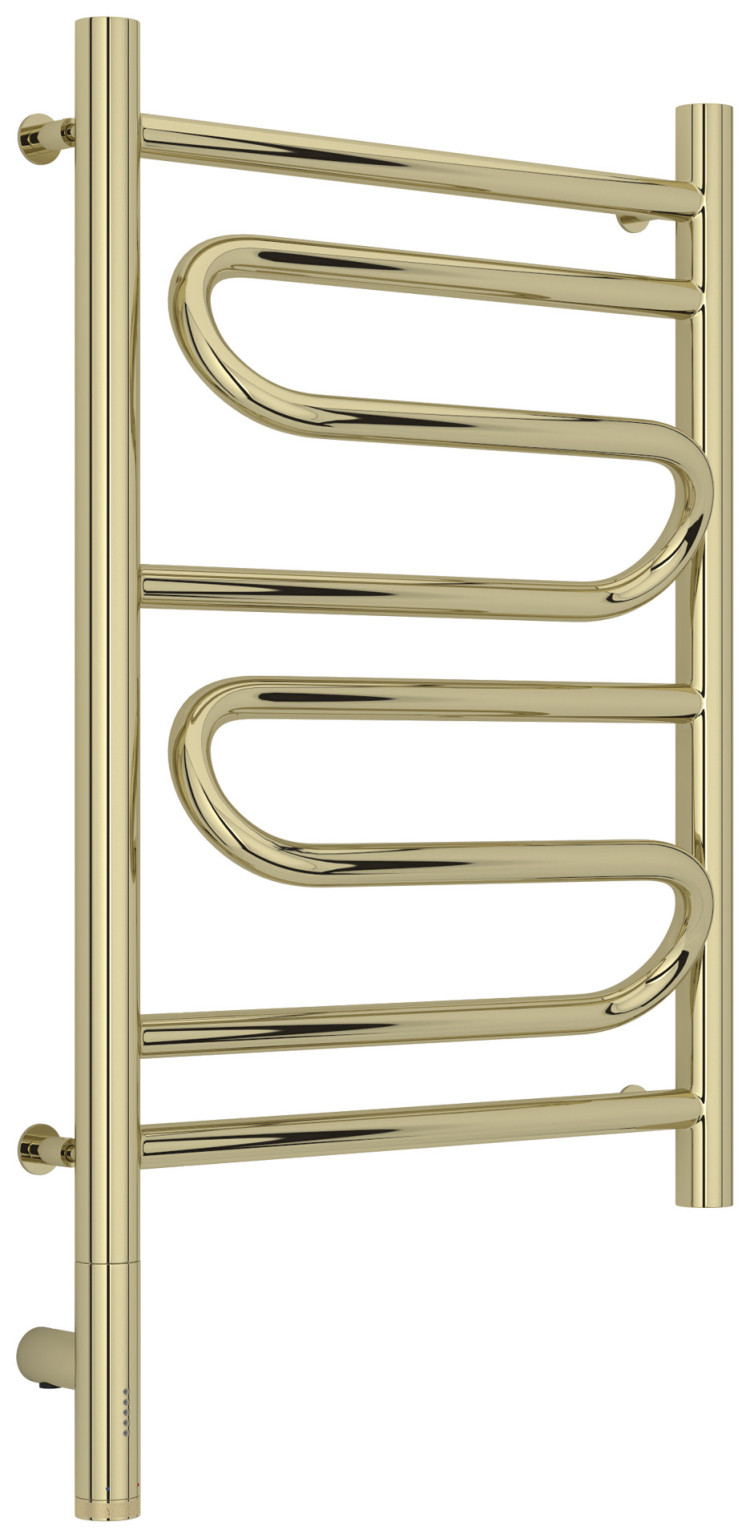 Полотенцесушитель электрический Сунержа Элегия 3.0 600х400 МЭМ левый Шампань